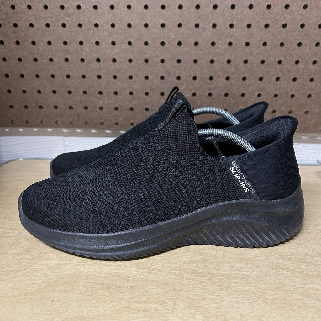 Skechers Slip-Ins Ultra Flex 3.0 Right Away Shoes Black Wide Size 11 232450w